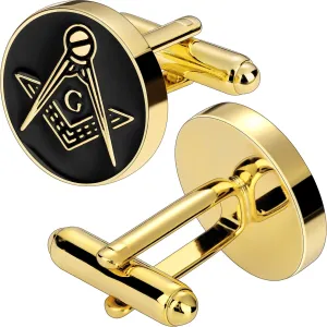 Masonic Tie Tack, Freemason Lapel Pin & Cufflinks