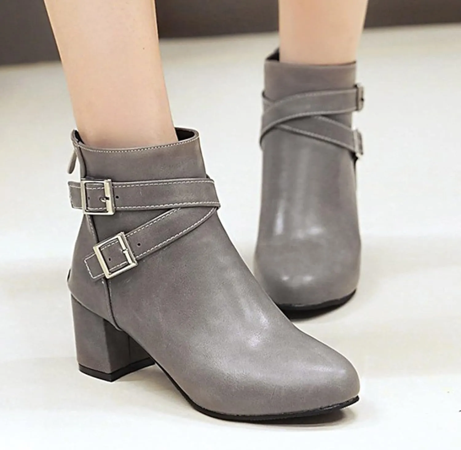 Mens Ankle Boots Women Fall Boots Rhinestone Cowboy Boots Fall Dress Women Leather Ankle Boots for Women Low Heel Wide Width White Ankle Boots for Women Low Heel