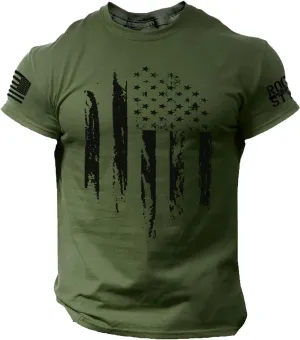 Men's Fun Graphic Tees American Flag Patriotic T-Shirts Short Sleeve 4th of July Shirt Crewneck Summer Workout Tops