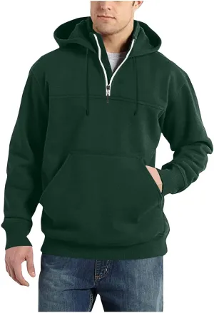 Mens Hoodies Pullover Vintage Fashion Work Long Sleeve Coat Soft Pullover Sweater Men's Winter Shirts with Pockets