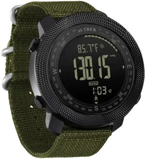 Mens Outdoor Sport Tactical Survival Watches Hiking Digital Wrist Watch Waterproof Swimming Military Army Altimeter Barometer Compass Watches
