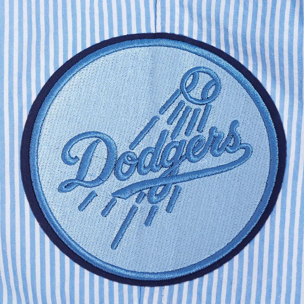 MLB LOS ANGELES DODGERS COUNTRY CLUB MEN'S SEERSUCKER SHORT (SEERSUCKER BLUE)