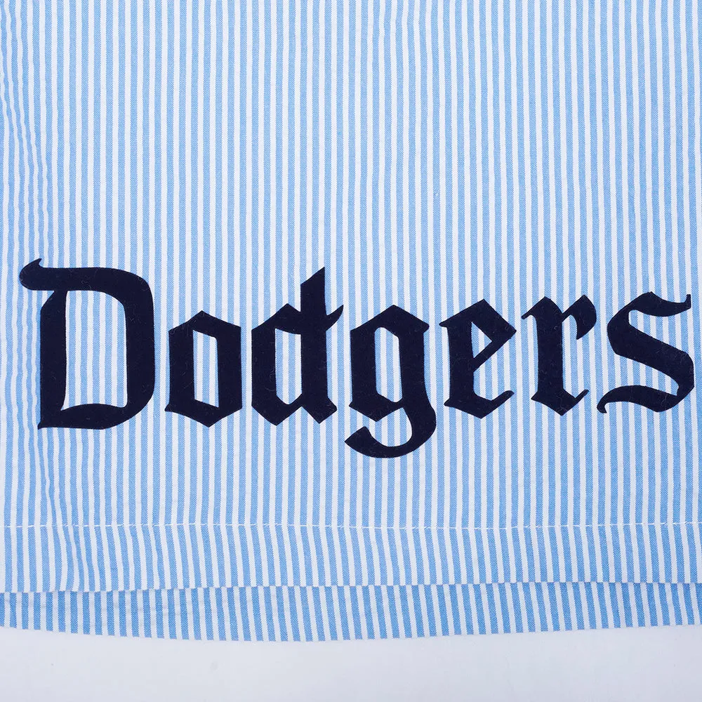 MLB LOS ANGELES DODGERS COUNTRY CLUB MEN'S SEERSUCKER SHORT (SEERSUCKER BLUE)
