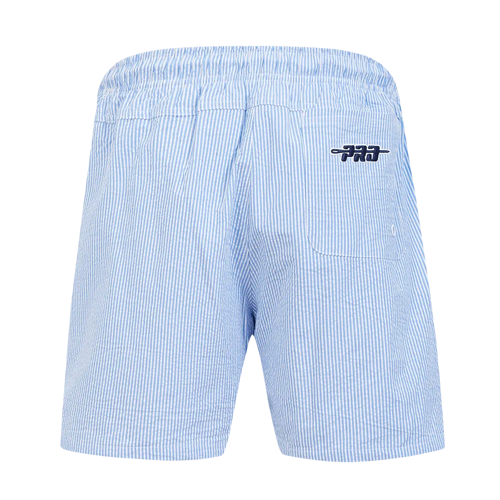 MLB LOS ANGELES DODGERS COUNTRY CLUB MEN'S SEERSUCKER SHORT (SEERSUCKER BLUE)