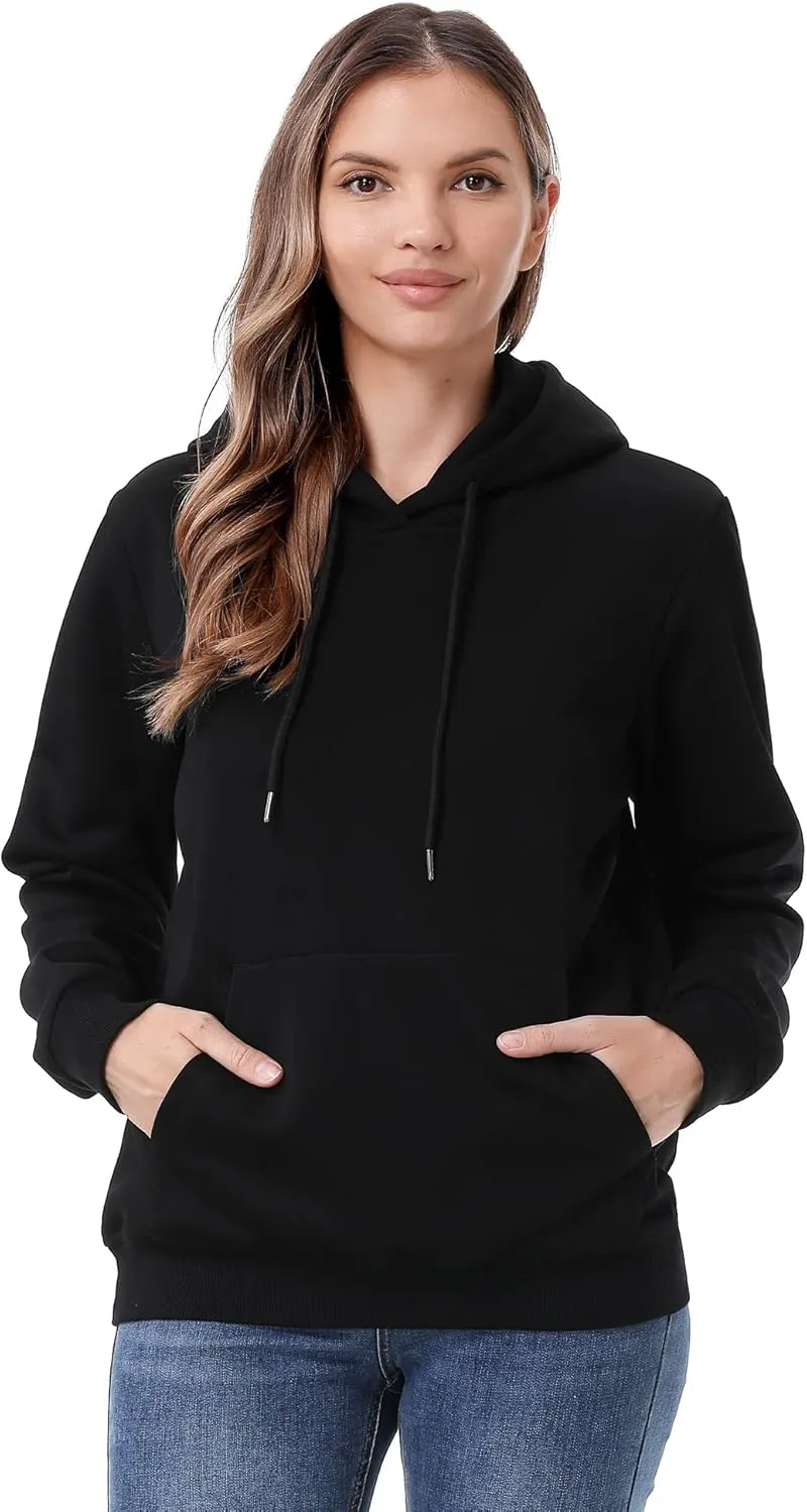 MOERDENG Women's Lightweight Active Hoodie Soft and Comfortable Hooded Sweatshirt for Sport Running Workout