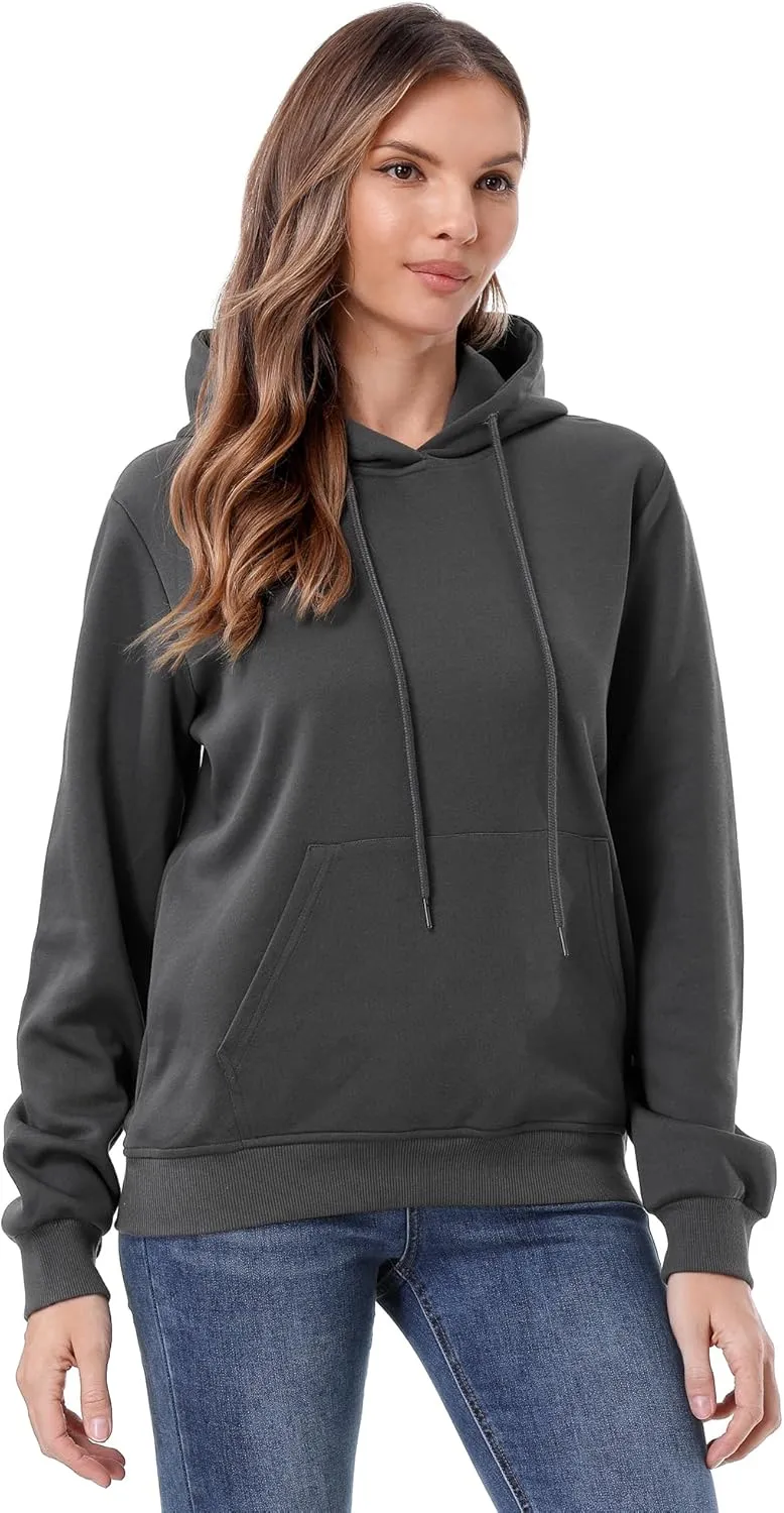 MOERDENG Women's Lightweight Active Hoodie Soft and Comfortable Hooded Sweatshirt for Sport Running Workout
