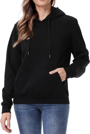 MOERDENG Women's Lightweight Active Hoodie Soft and Comfortable Hooded Sweatshirt for Sport Running Workout