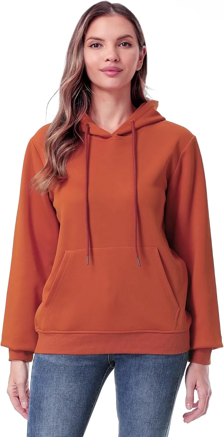 MOERDENG Women's Lightweight Active Hoodie Soft and Comfortable Hooded Sweatshirt for Sport Running Workout