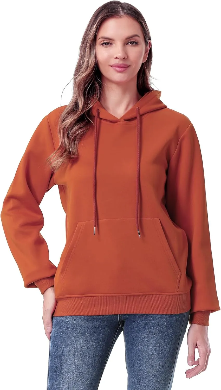 MOERDENG Women's Lightweight Active Hoodie Soft and Comfortable Hooded Sweatshirt for Sport Running Workout