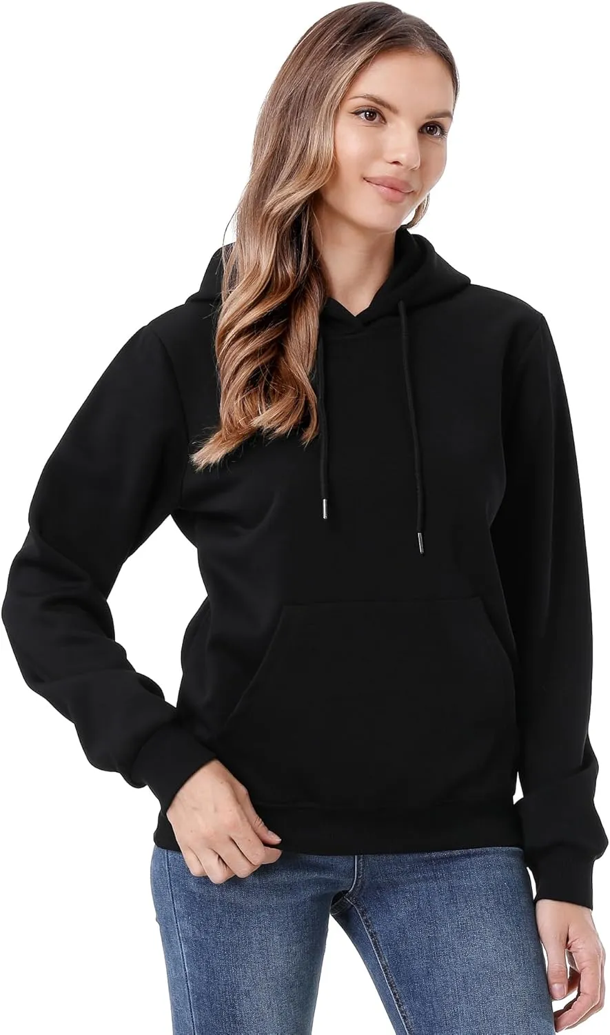 MOERDENG Women's Lightweight Active Hoodie Soft and Comfortable Hooded Sweatshirt for Sport Running Workout