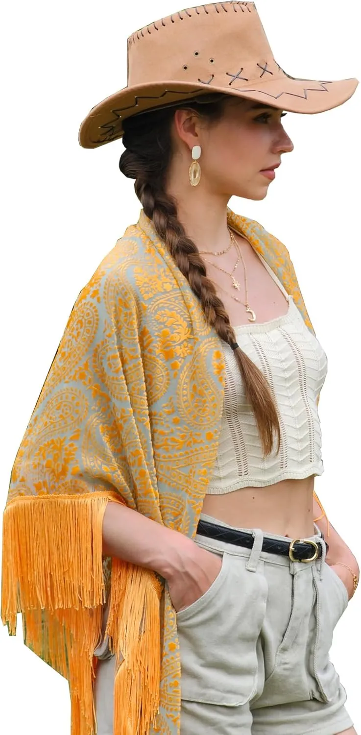 Mother's Day Gift, Velvet Shawl Scarf Wraps for Women,Beach Kimono, kimonos for women, Mother's Day Scarf