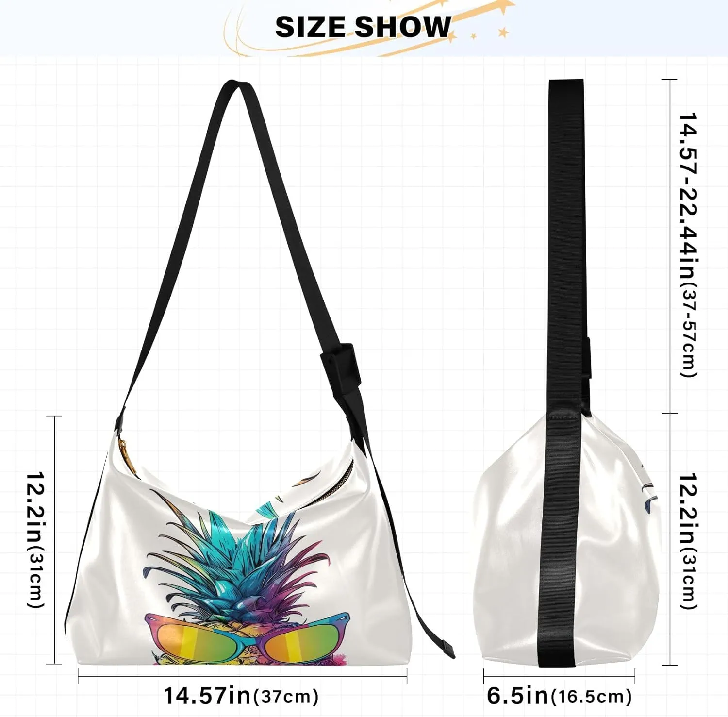 Oldstyle African Textile Leather Shoulder Bag, Lightweight Shoulder Hobo Bag, Long Shoulder Bag Women