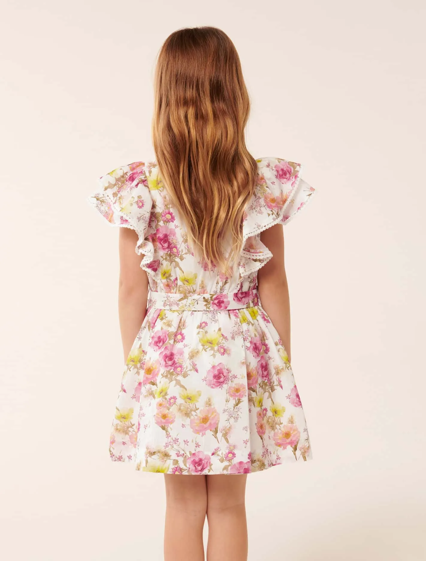 Penny Ruffle Girls Dress