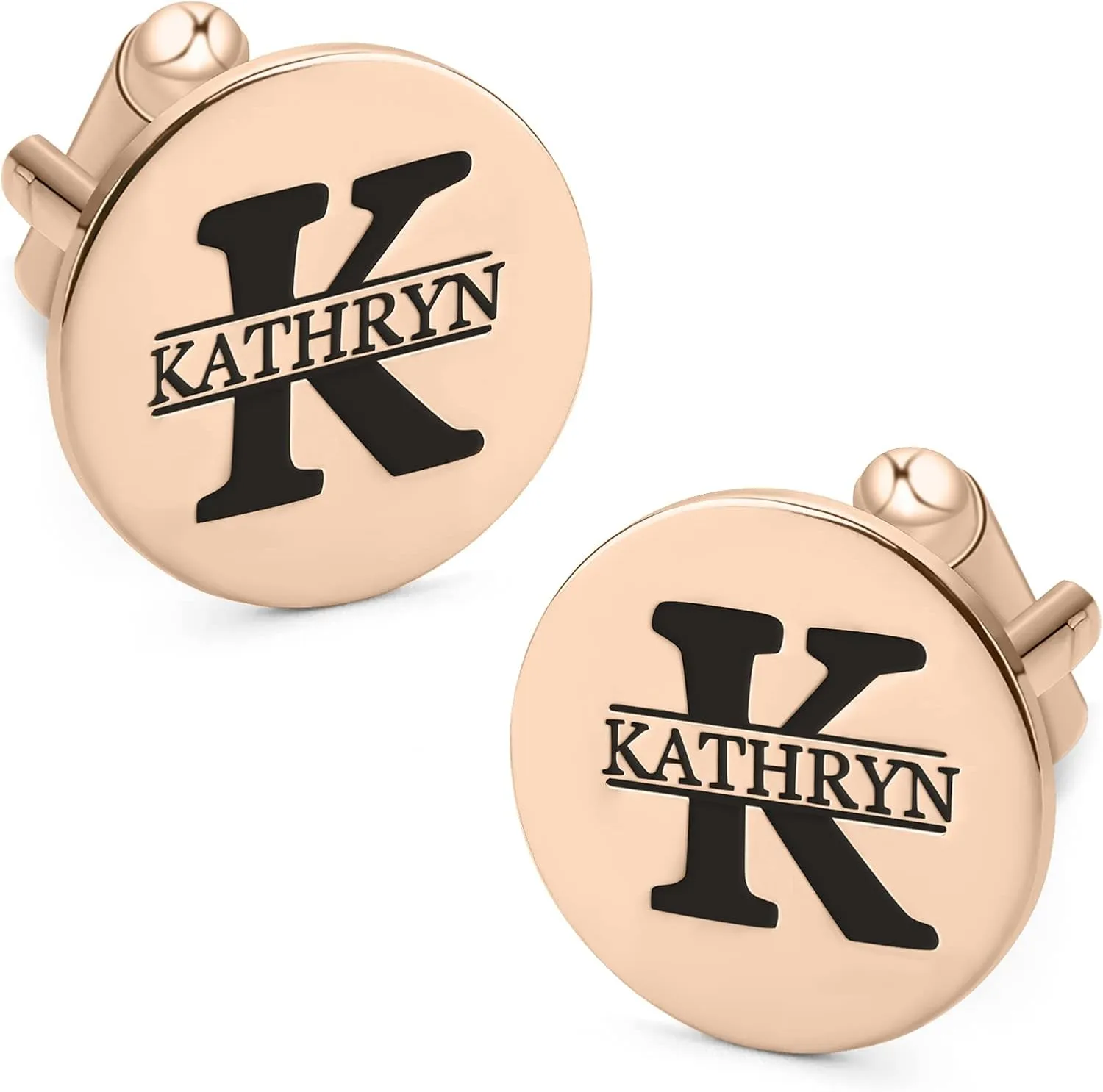 Personalized Name Cufflinks for Men Engraved Custom Engraved Cufflinks Initials Cufflinks for Groom Christmas Gift for Bridegroom