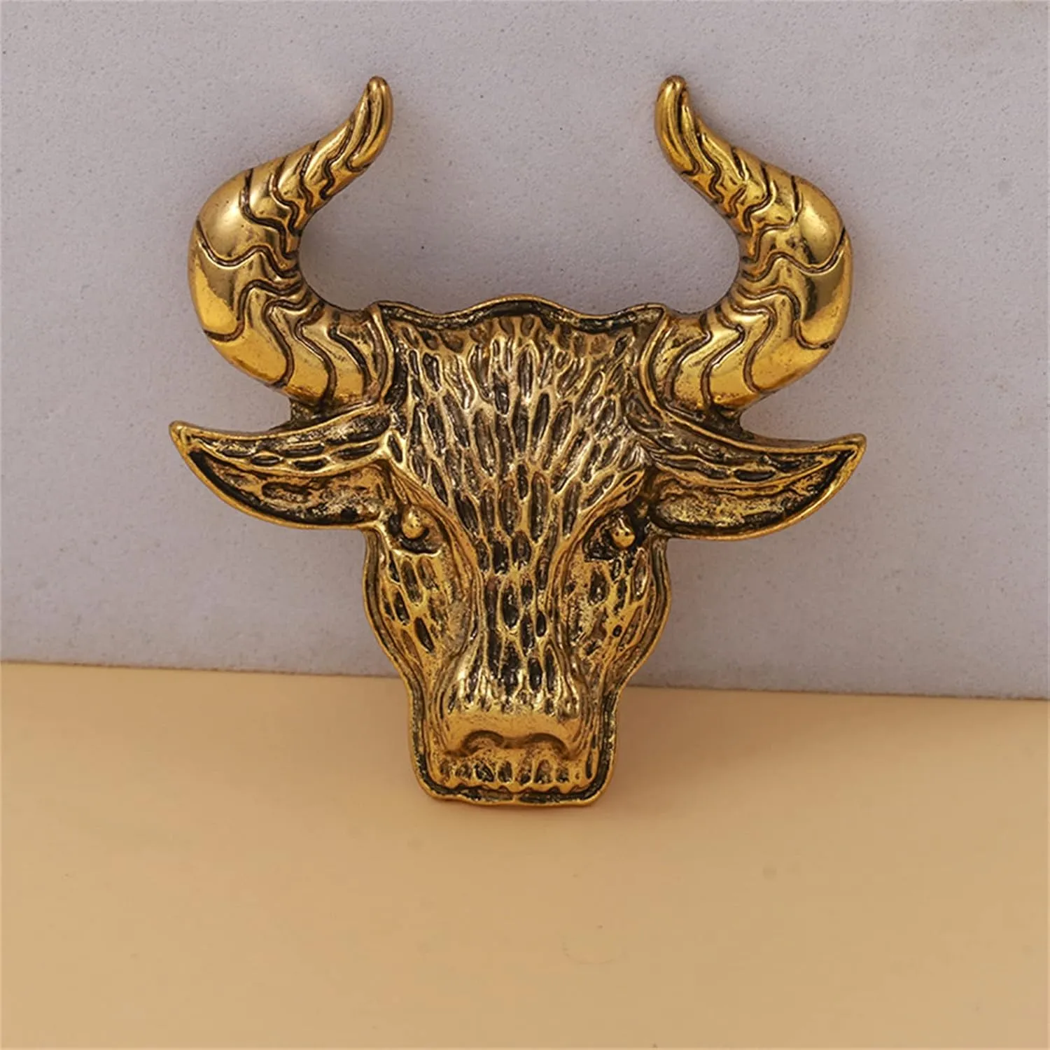 Retro Lion Animal Brooch for Men & Women - Punk, Bull, Eagle, Lion, Wolf Head - Lapel Pin, Safety Pin - Christmas Gifts