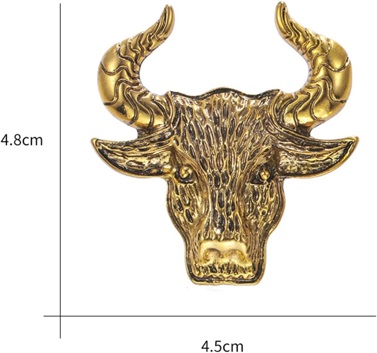 Retro Lion Animal Brooch for Men & Women - Punk, Bull, Eagle, Lion, Wolf Head - Lapel Pin, Safety Pin - Christmas Gifts