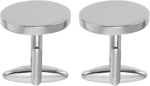 Sewing Fasteners for Shirt 1 Pair Alloy Buttons Simple Cufflinks Cuff Nails Elegant Cufflinks for Men