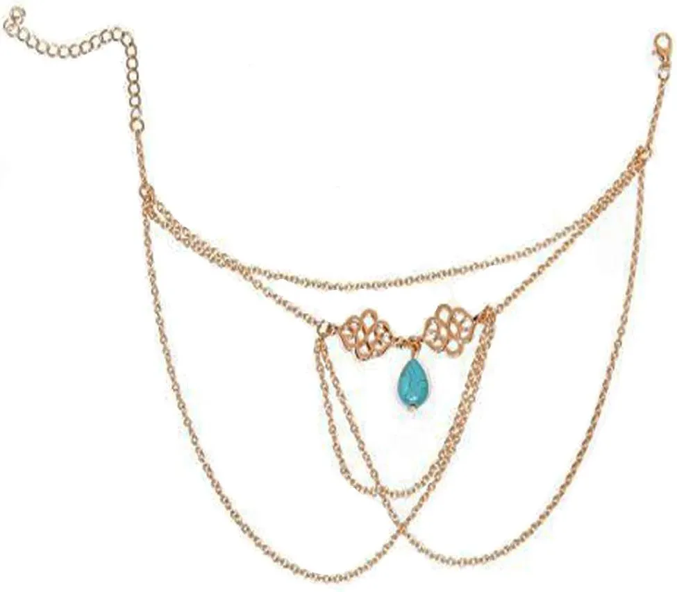 Sexy Sparkles Body Upper Arm Chain Women Jewelry Armlet Armband Cuff Bracelet