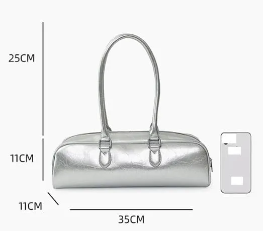 Shoulder bag, women's adjustable shoulder strap, handbag, crescent shoulder bag PU leather faux leather handbag