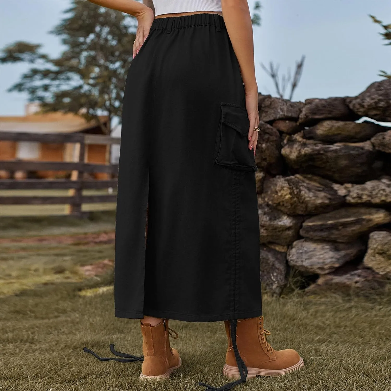 Skirts for Women 2024 Sexy Ruched Bodycon Skirt Above Knee Silky Hip-Wrapped Skirts Denim Drawstring Tight Skirt