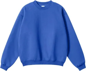 Teens Crewneck Sweatshirt Soft Solid Color Tshirt Pullover Long Sleeve Oversized Sports Tops Winter Clothes Outfits