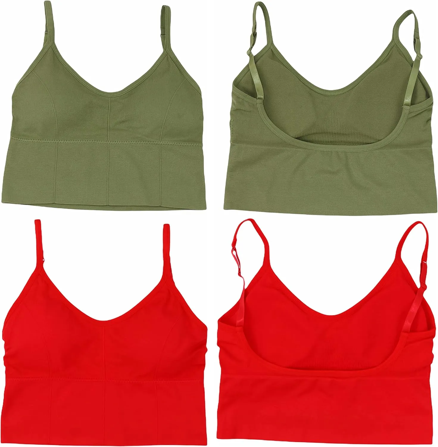 ToBeInStyle Women's Pack of 6 Matching Bras or Boyshorts