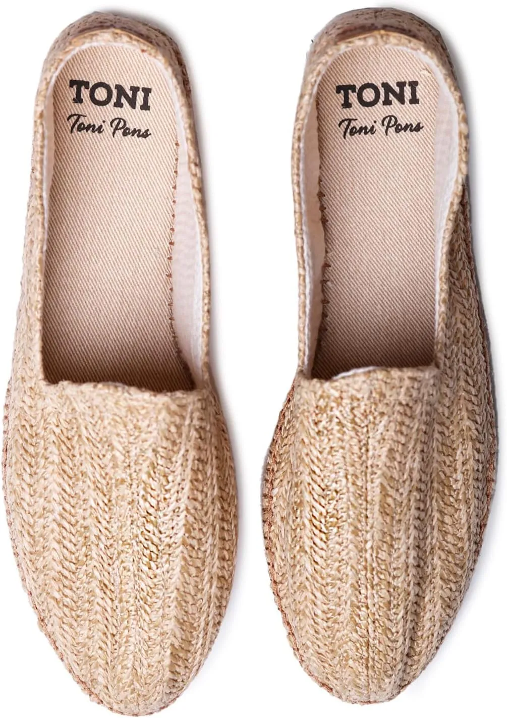 TONI PONS DAMASC - Espadrille for Men made in Raffia.