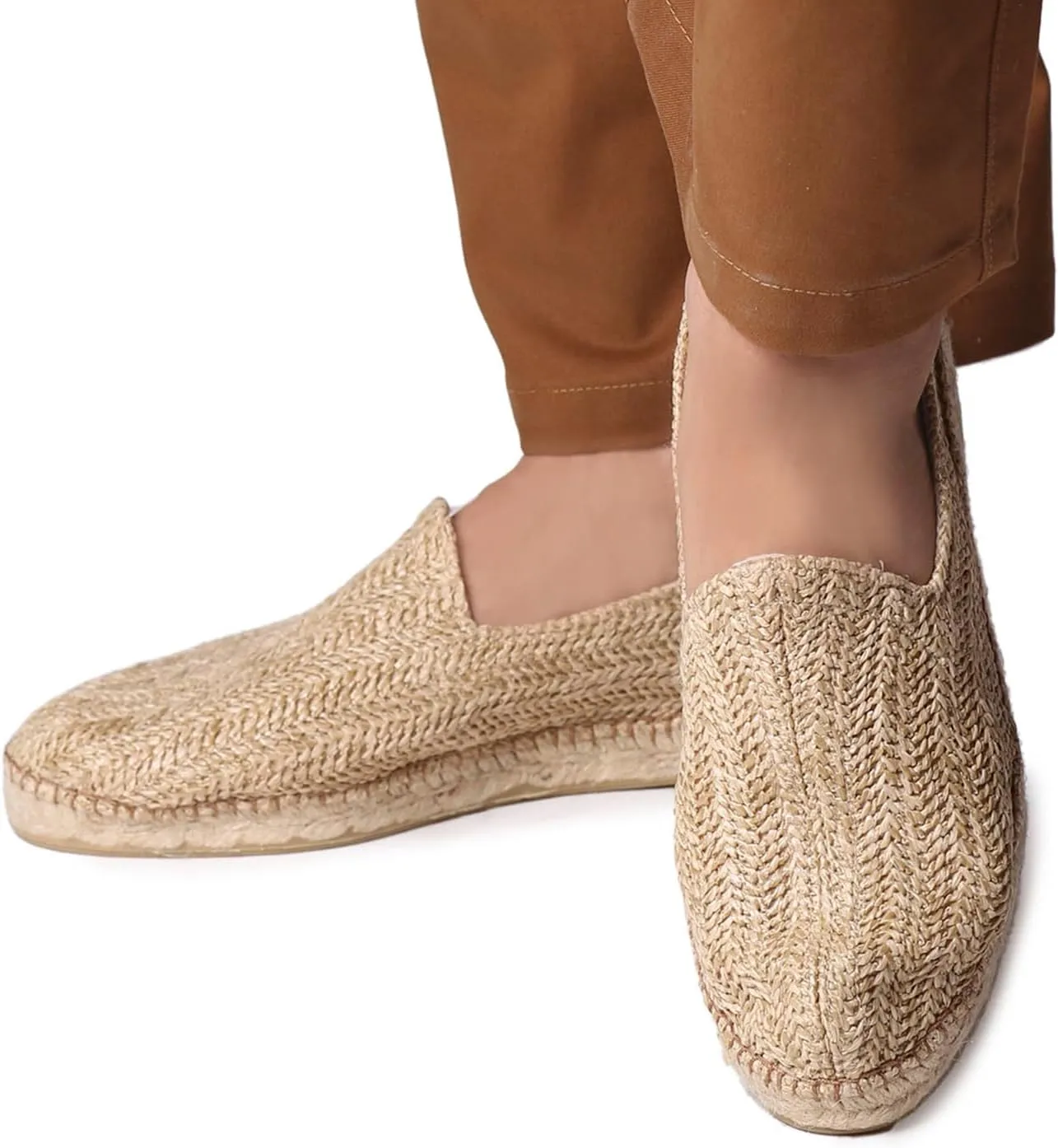 TONI PONS DAMASC - Espadrille for Men made in Raffia.
