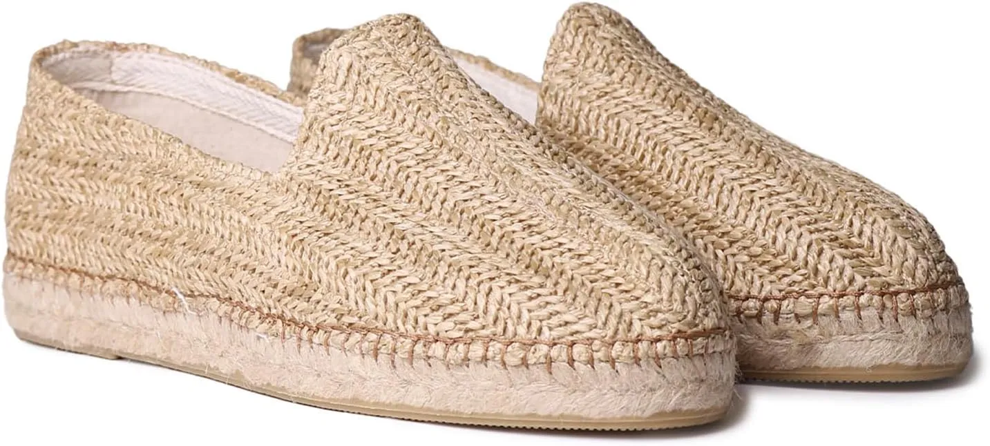 TONI PONS DAMASC - Espadrille for Men made in Raffia.