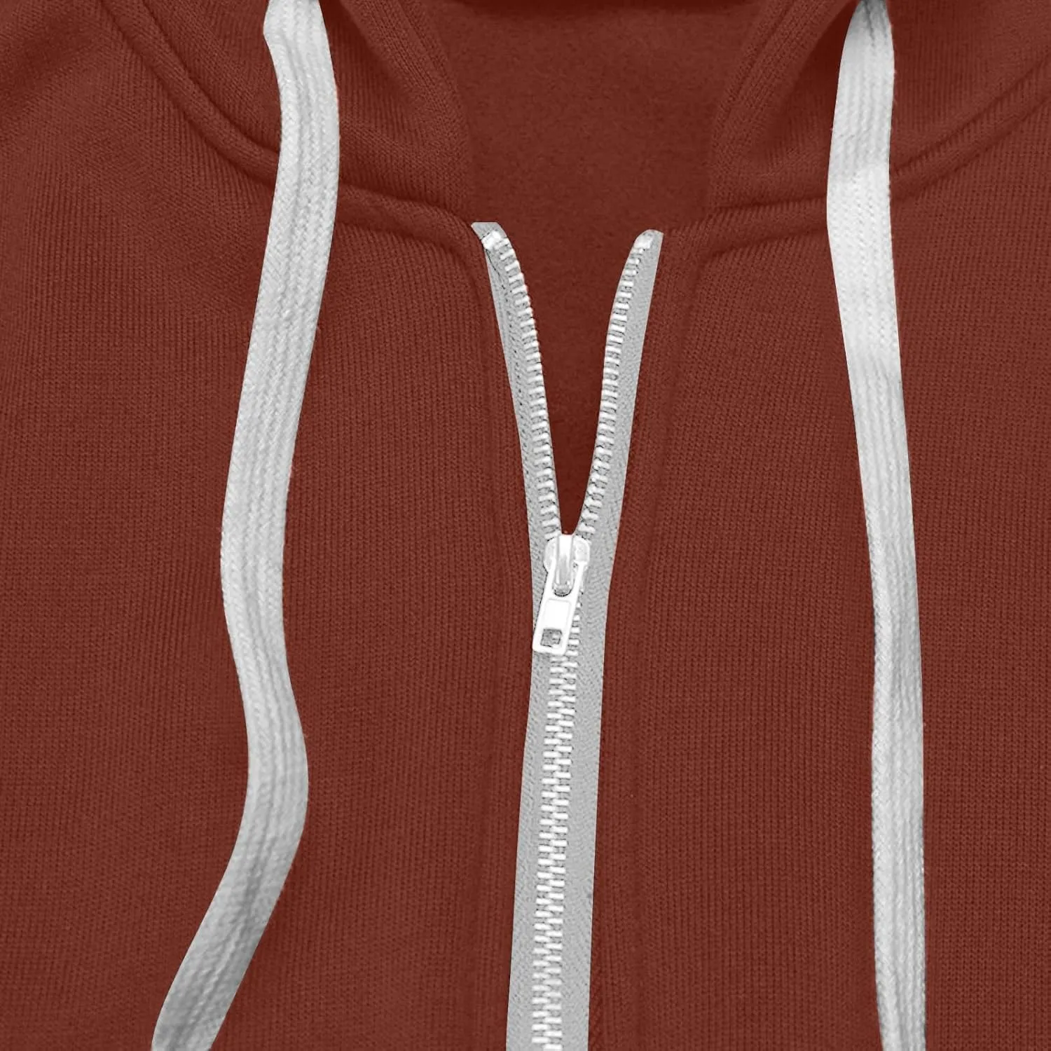 TUNUSKAT Zip Up Hoodie Womens Fall Tunic Sweatshirt Plus Size Casual Long Hoodies Comfortable Fleece Jacket with Pocket S-5XL