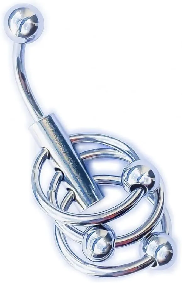 Vch Piercing Jewelry for Women - Vch Jewelry Vertical Hood Piercing Jewelry - Piercing Barbell Steel - Hood Jewelry 14g Curved Barbell Rings
