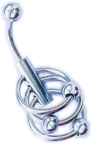 Vch Piercing Jewelry for Women - Vch Jewelry Vertical Hood Piercing Jewelry - Piercing Barbell Steel - Hood Jewelry 14g Curved Barbell Rings