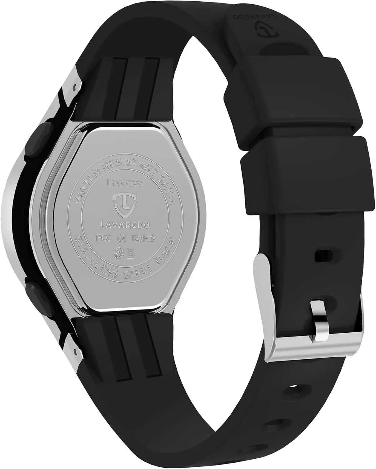 Watches for Women Sport Digital Womens Watch Waterproof with Silicone Strap Alarm/Stopwatch/Chronograph/LED Back Light