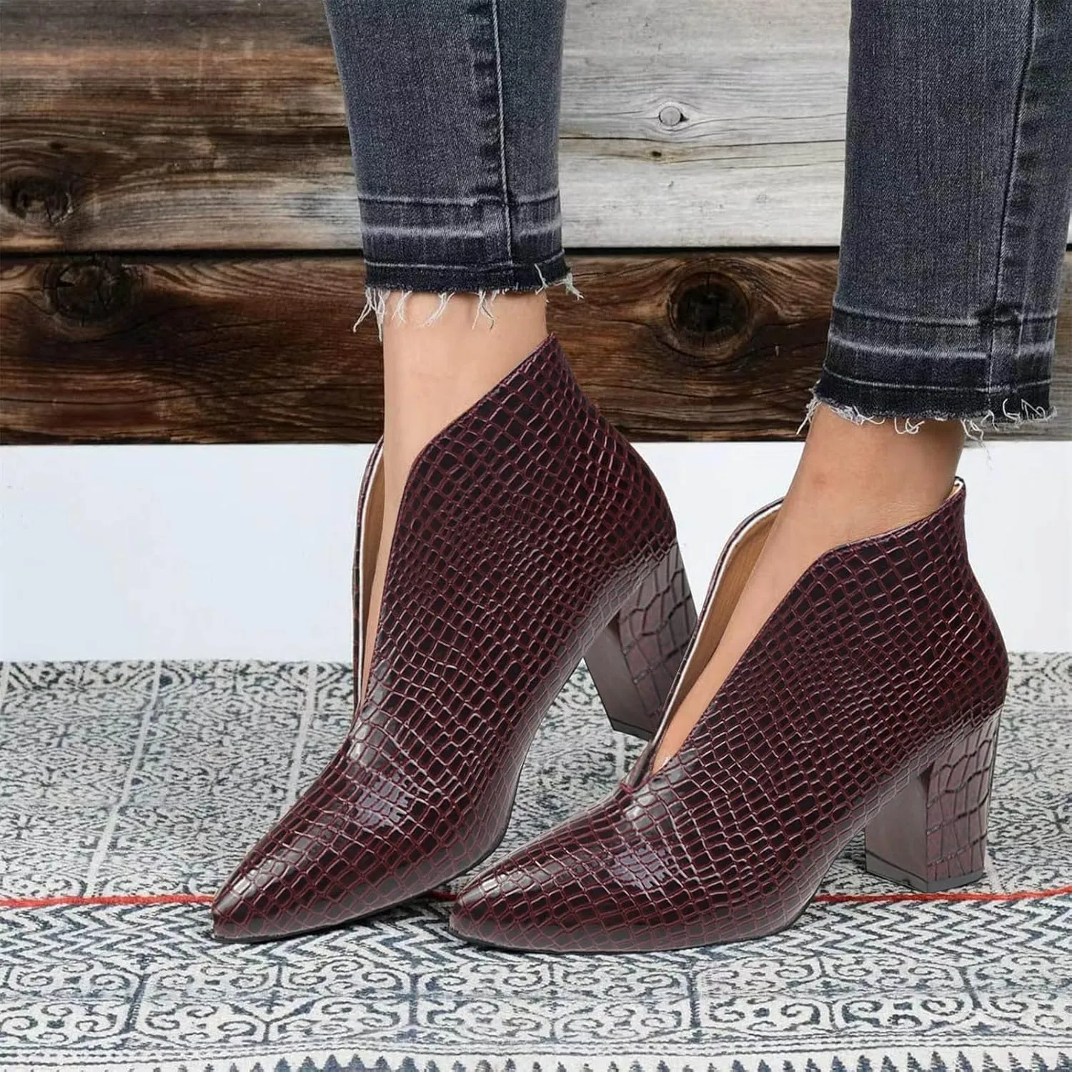 Wedge Ankle Boots Ankle Rubber Boots for Men Womans Cowboy Boots Boot for Women Womens Winter Booties and Ankle Boots White Ankle Cowboy Boots for Women Wide