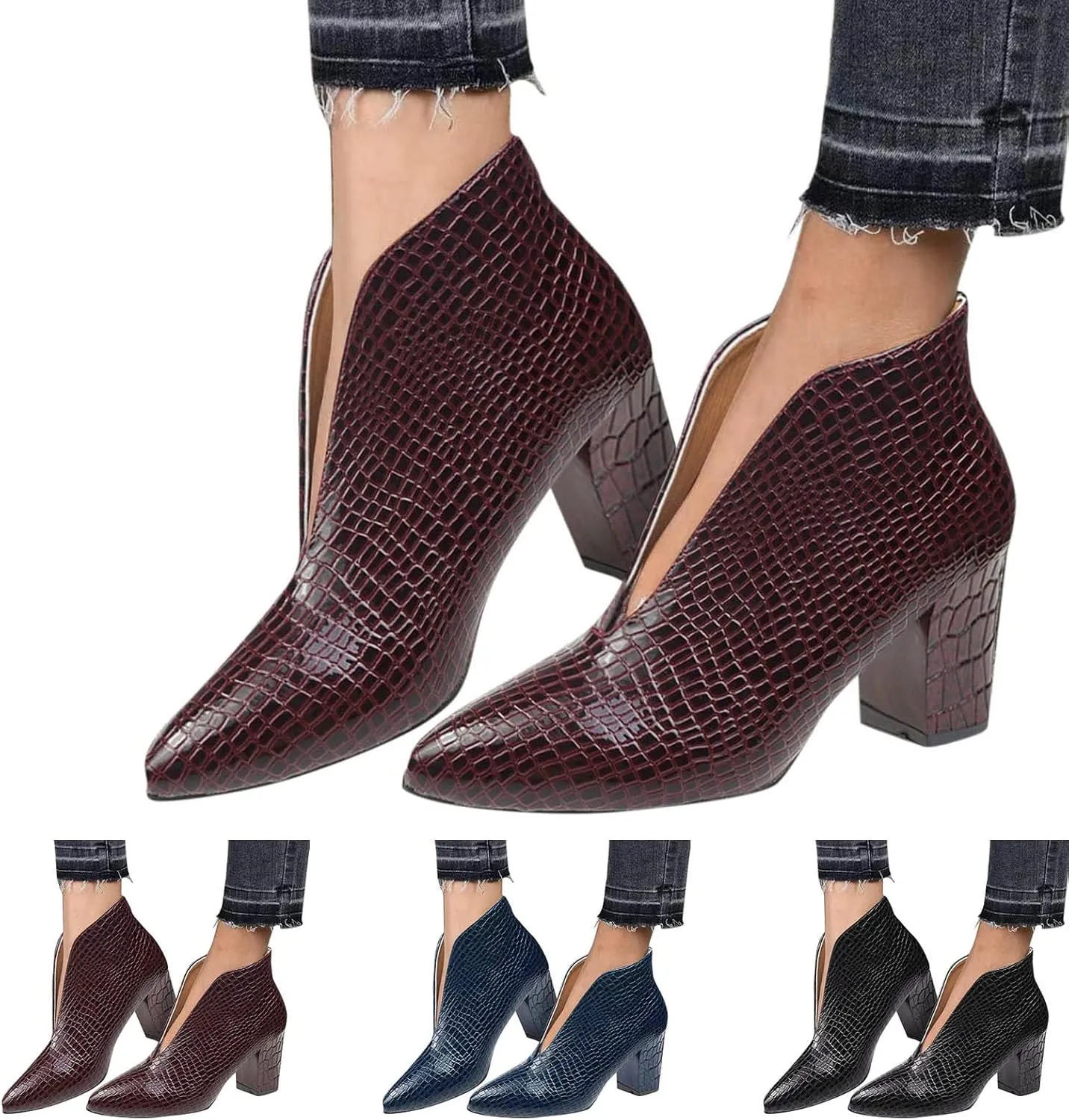 Wedge Ankle Boots Ankle Rubber Boots for Men Womans Cowboy Boots Boot for Women Womens Winter Booties and Ankle Boots White Ankle Cowboy Boots for Women Wide