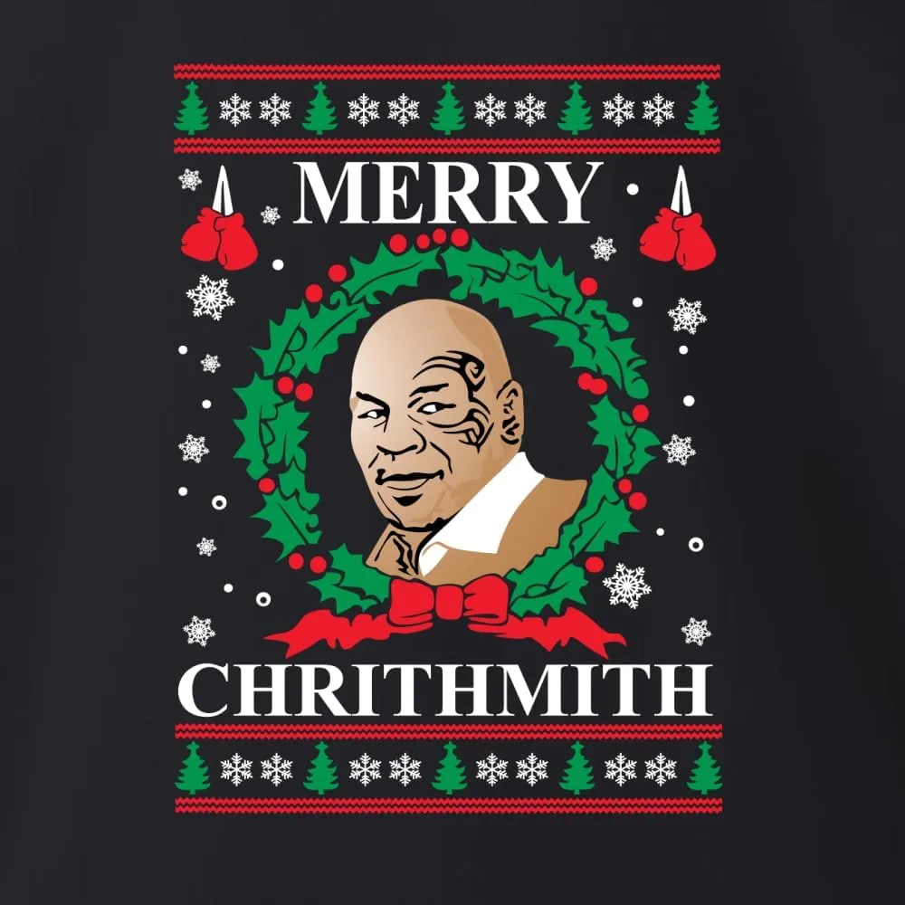 Wild Bobby Merry Chrithmith Ugly Christmas Sweater Unisex Crewneck Graphic Sweatshirt
