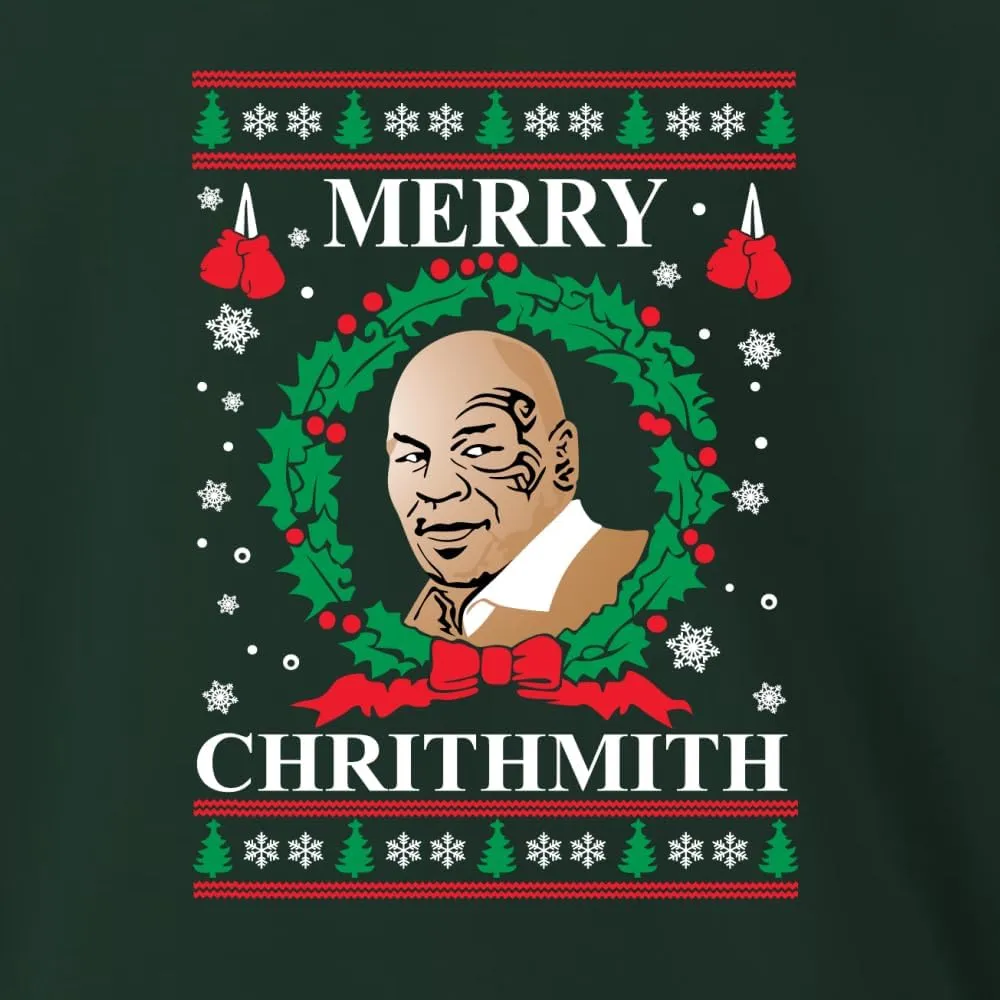 Wild Bobby Merry Chrithmith Ugly Christmas Sweater Unisex Crewneck Graphic Sweatshirt