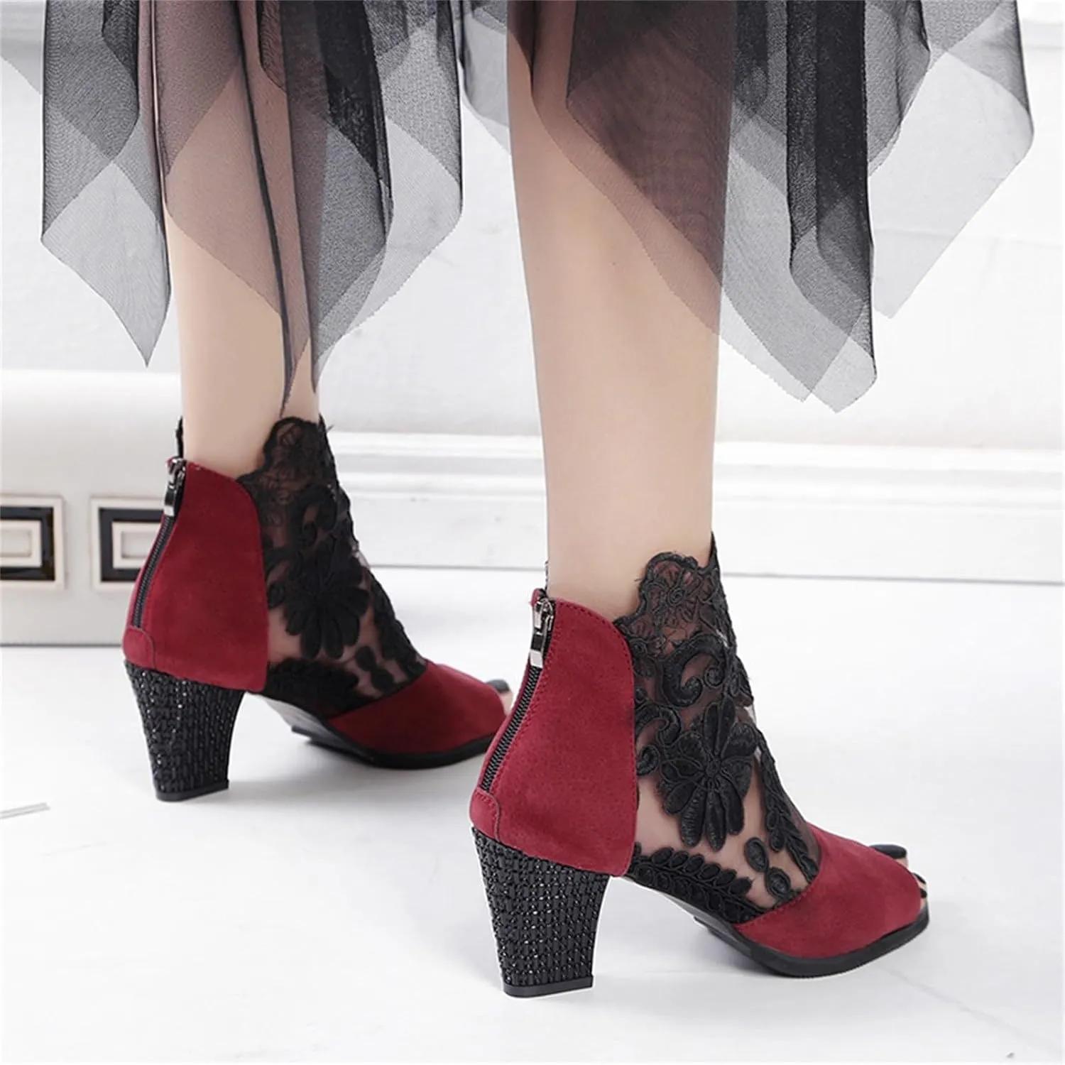 Women Ankle Boots Flat Booties for Women Leopard Boots for Women Walking Cradles Women Womens Ankle Boots Wedge Heel Dark Brown Ankle Boots for Women Low Heel