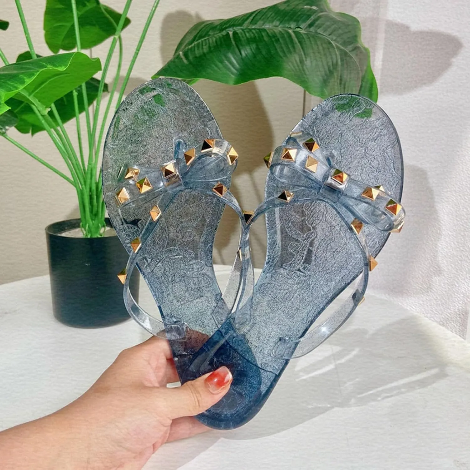 Women Flip Flops Thong Sandals with Bow Summer Bowtie Flat Beach Rain Shoes Flip Flops Slipper
