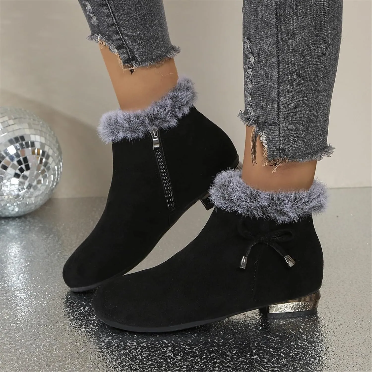 Womens Ankle Boots Bootie Heels for Women High Heel Boots for Women Womens Dressy Dress Ankle Boots Wide Width for Women Low Heel Lace Up Brown Ankle Boots for Women Low Heel Buckle