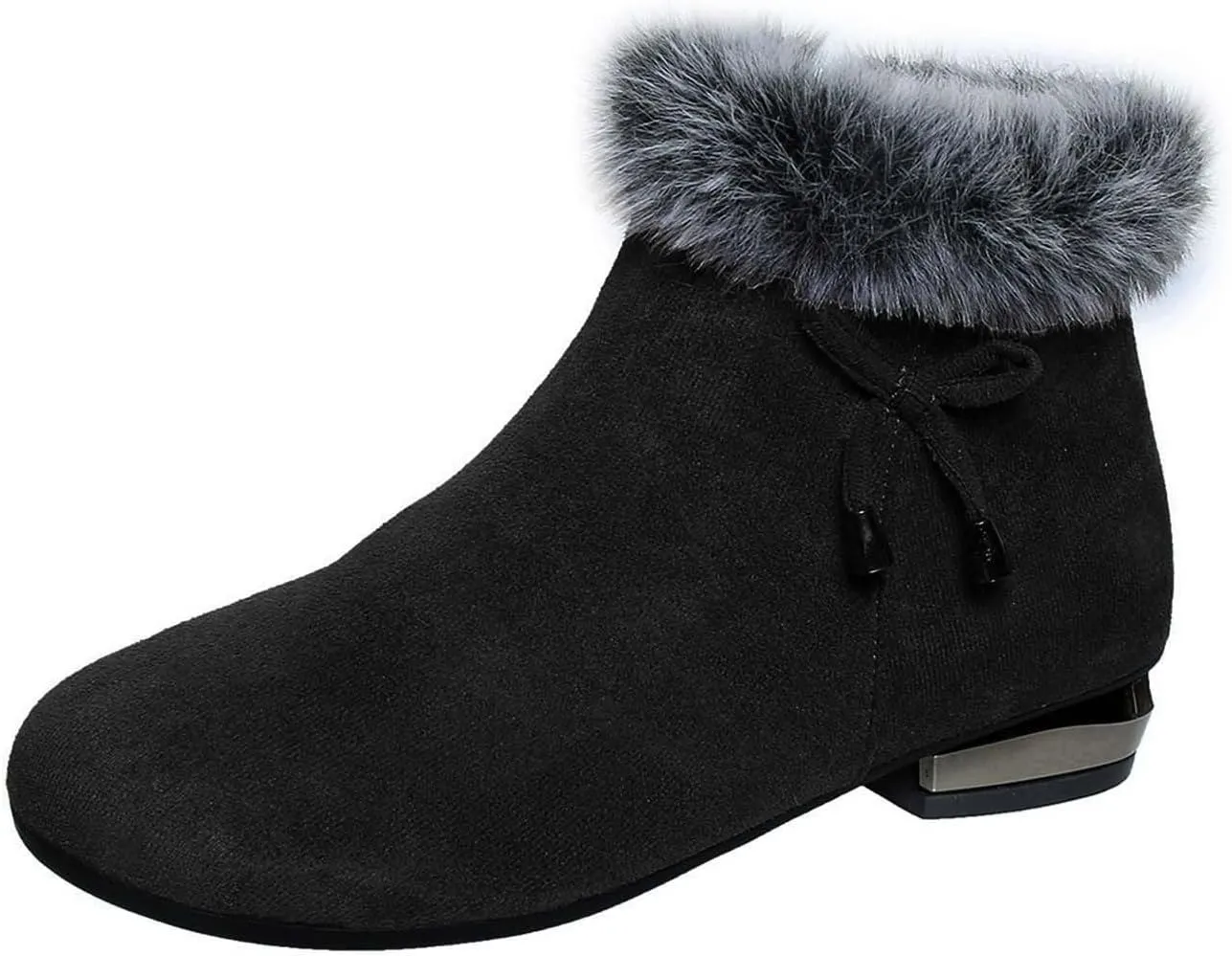 Womens Ankle Boots Bootie Heels for Women High Heel Boots for Women Womens Dressy Dress Ankle Boots Wide Width for Women Low Heel Lace Up Brown Ankle Boots for Women Low Heel Buckle