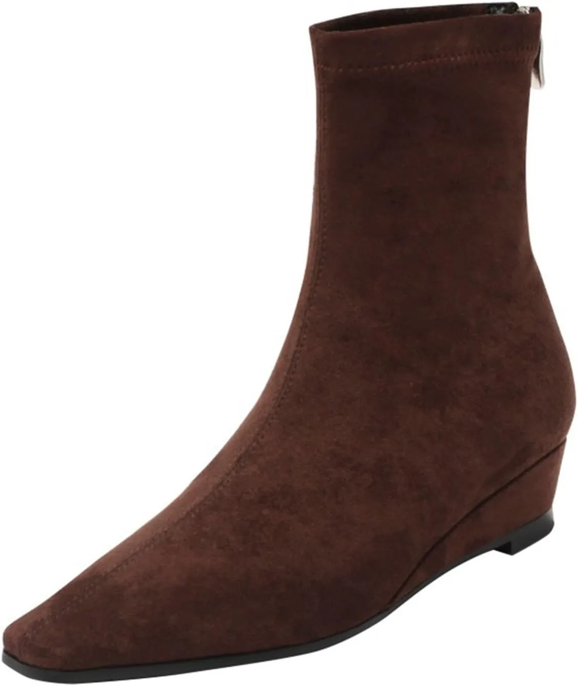 Womens Booties Low Heel Square Toe Ankle Boots Cowboy Boots for Women Mid Calf Womens Taupe Boots Womens Wide Width Booties and Ankle Boots Womens Wide Width Ankle Booties