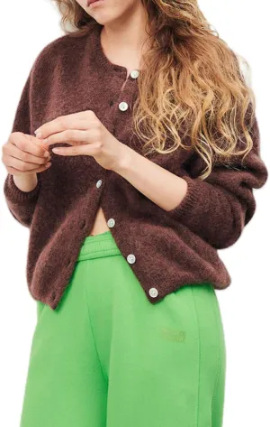 Women's Casual Cardigan Sweater Button Down Crewneck Soft Knit Lightweight Going Out Pullover Tops