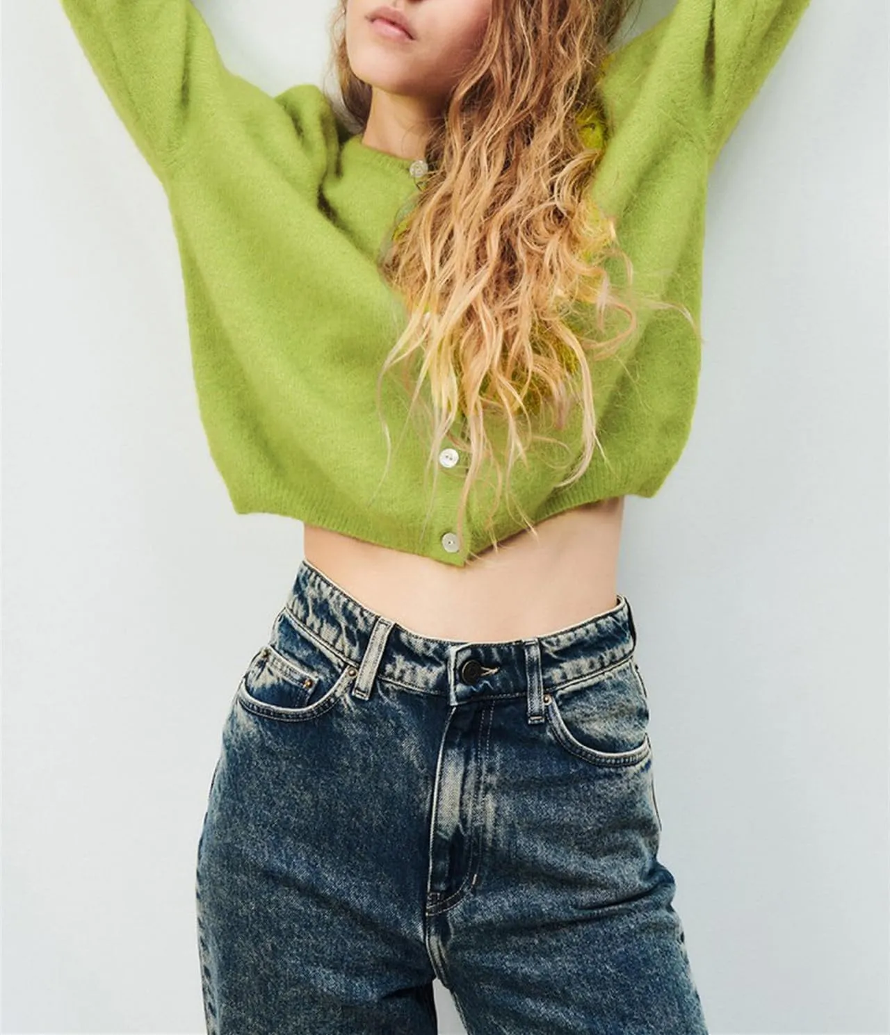 Women's Casual Cardigan Sweater Button Down Crewneck Soft Knit Lightweight Going Out Pullover Tops