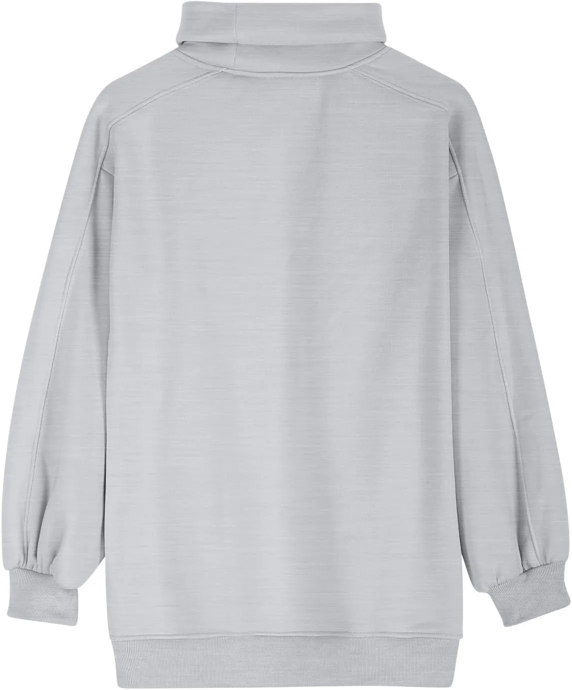Womens Cute Oversized Hoodies Trendy High Neck Pullover Shirts Teen Girls Preppy Sweatshirts Fall Winter Clothes 2024