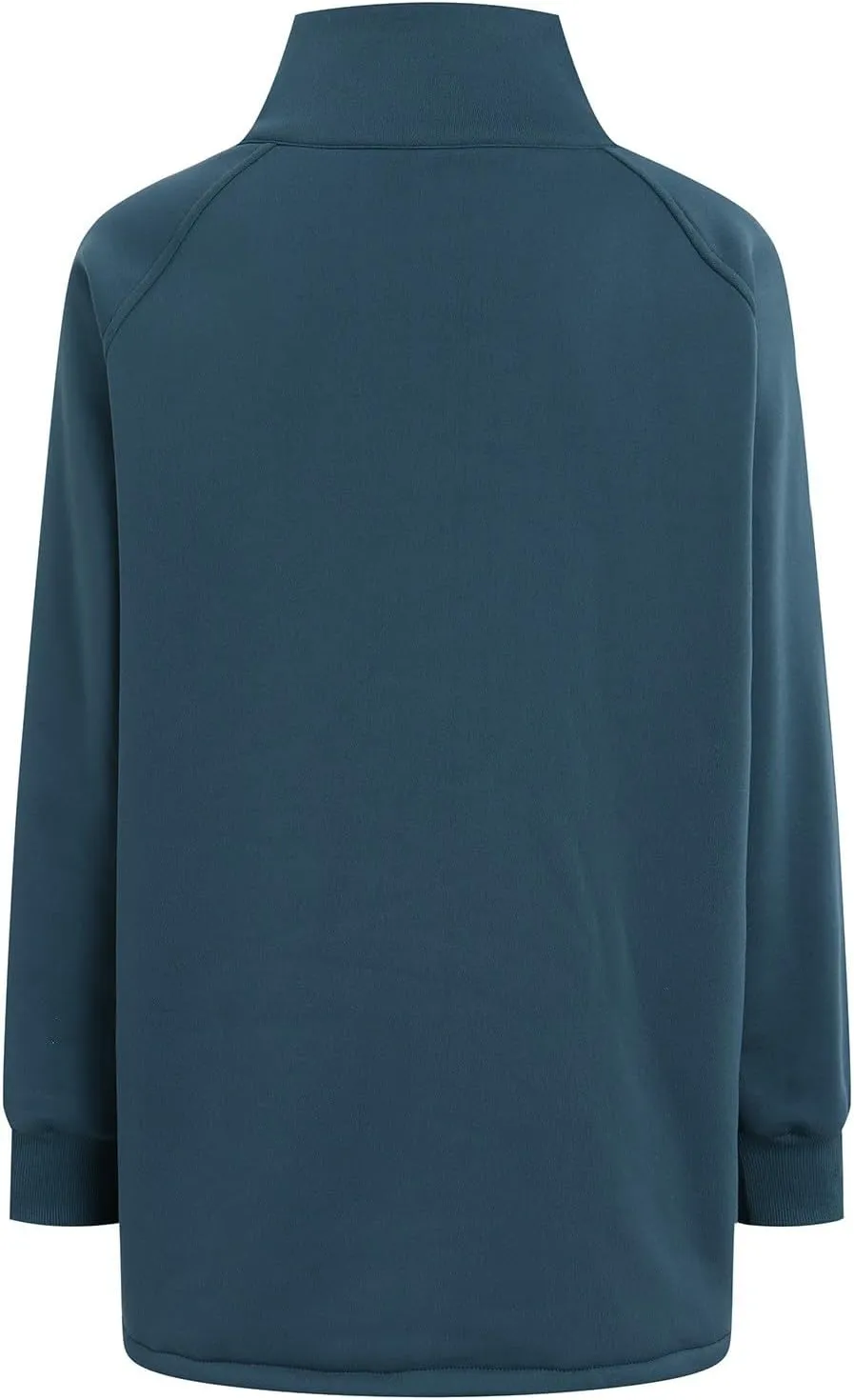 Womens Oversized Sweatshirts No Hood Long Sleeve Zipper 2024 Trendy Sweatshirt Jackets Pullovers Comfort Clothes