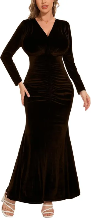 Womens Sexy Dresses Elegant Evening Party Long Dress
