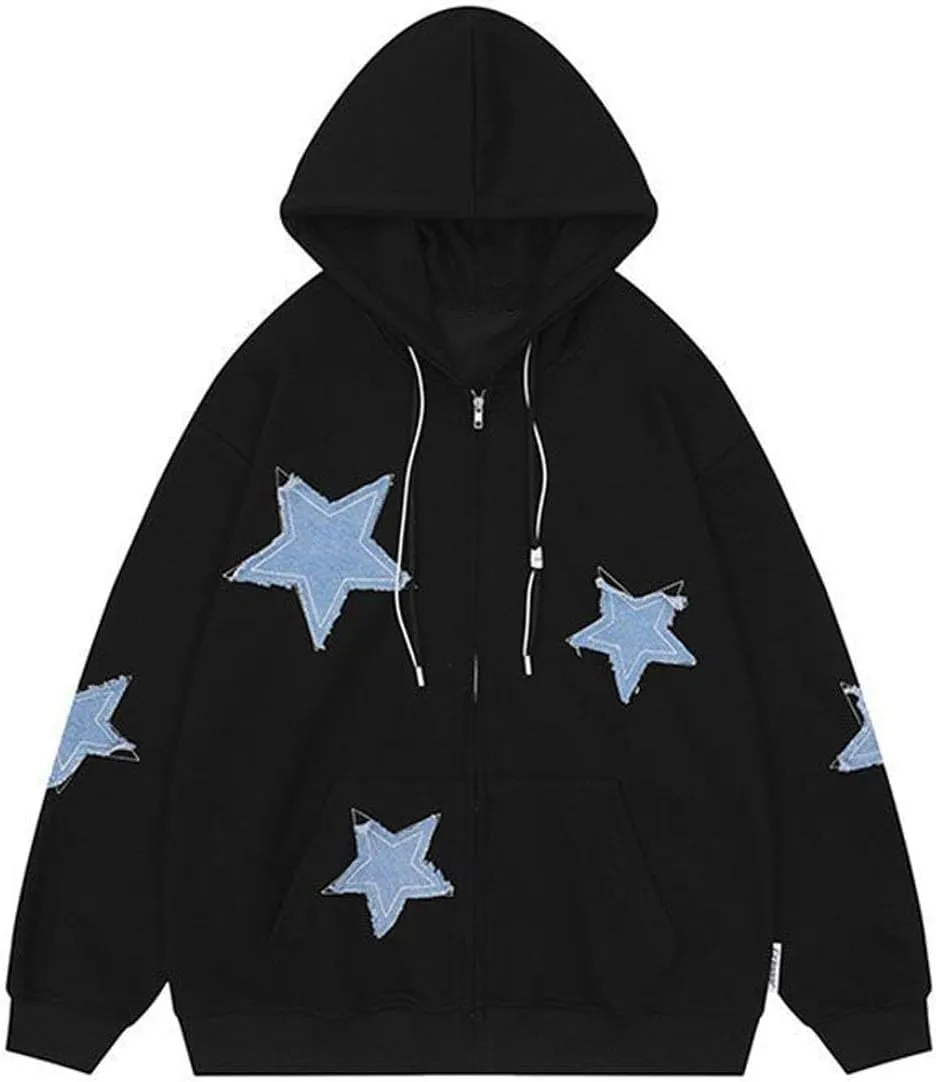Y2K Hoodie Women Men Graphic Hoodies Aesthetic Jacket Harajuku Oversized Sweatshirt Fashion Gothic Clothes.
