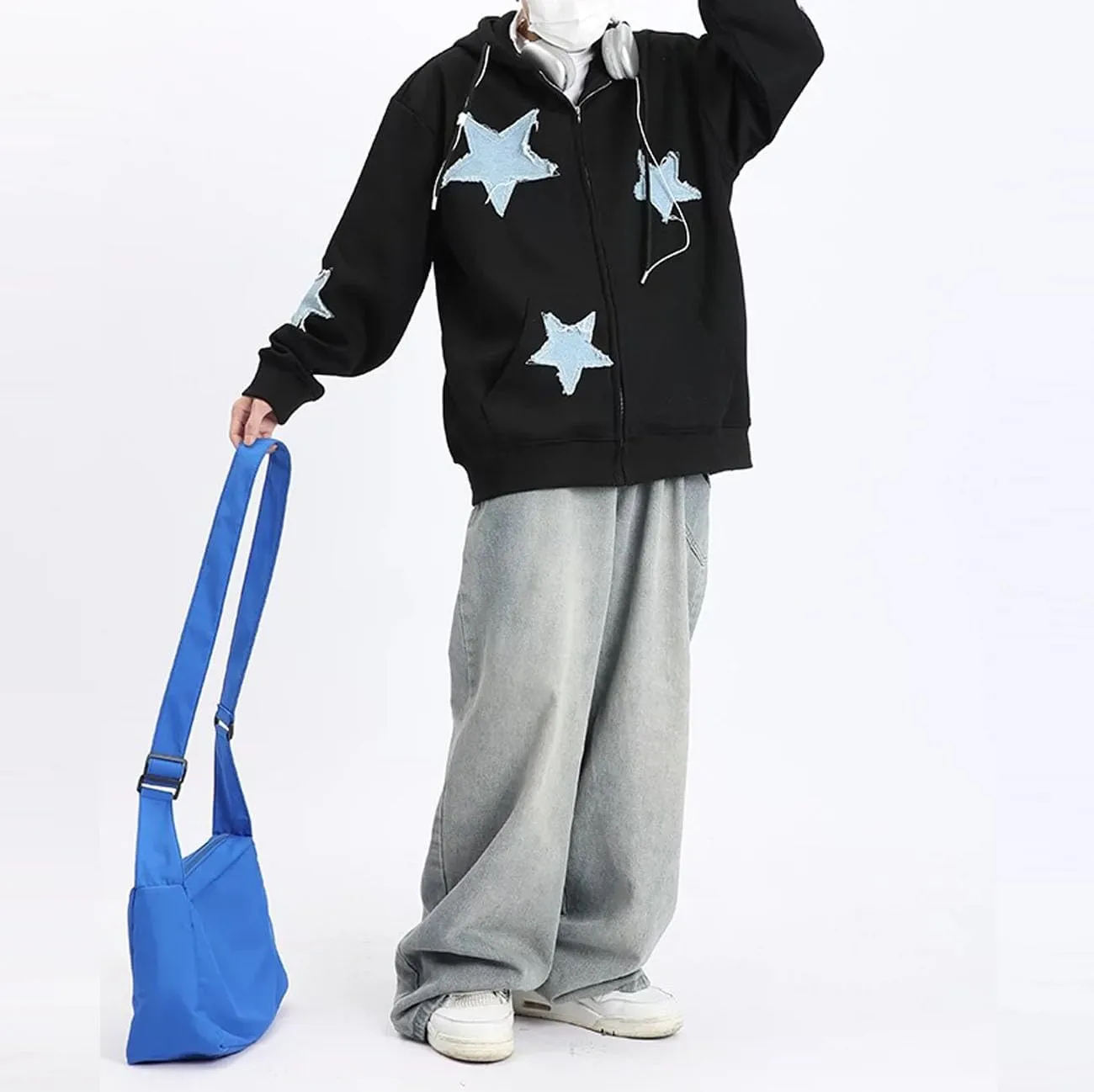 Y2K Hoodie Women Men Graphic Hoodies Aesthetic Jacket Harajuku Oversized Sweatshirt Fashion Gothic Clothes.